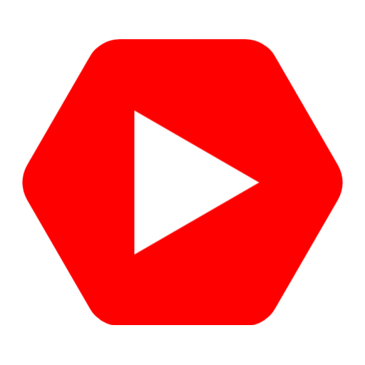 youtube-hexagon-red-logo